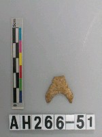 藏品(打製凹底石鏃)的圖片